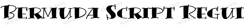 Bermuda Script Regular字体转换